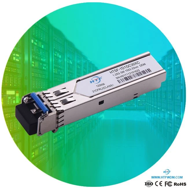 sfp hom optic transceiver 1.25G DWDM 120km LC