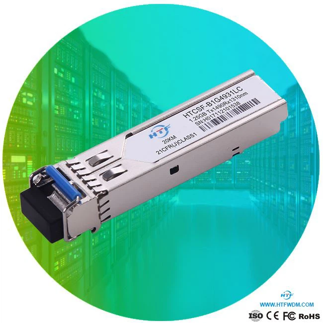 BIDI Transceivers 1G 20km LC 1490Tx / 1310nmRx
